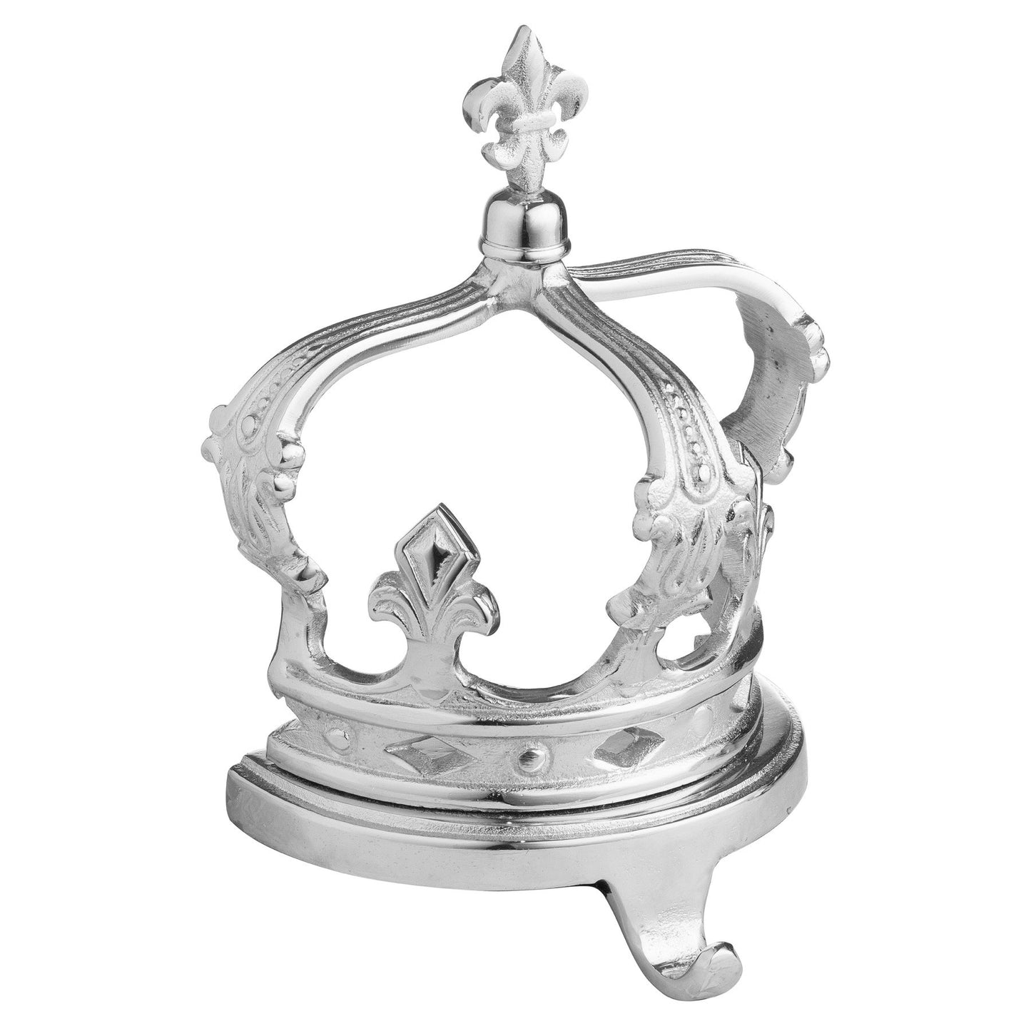 The Queens Crown Nickel Stocking Holder