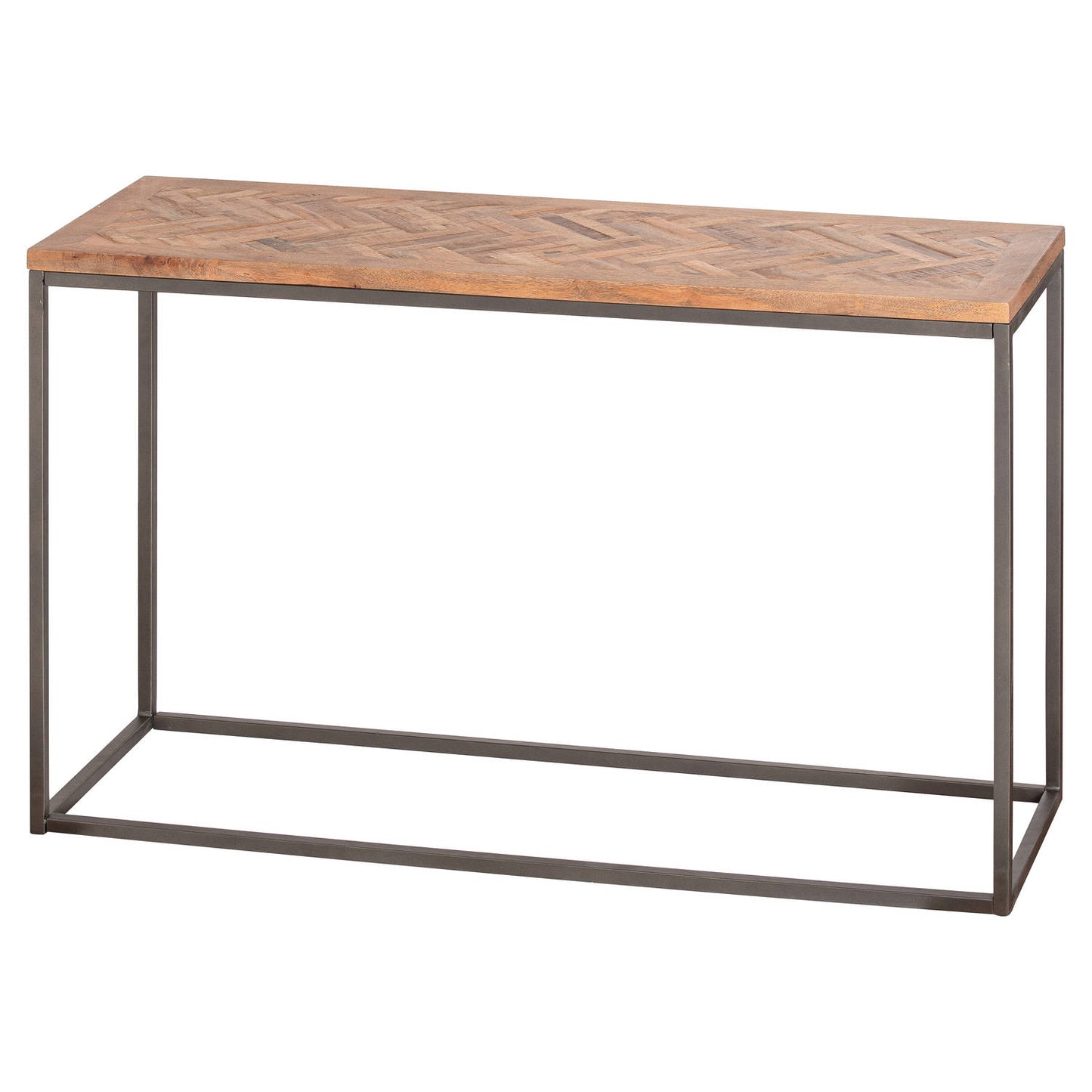 Hoxton Collection Console Table With Parquet Top