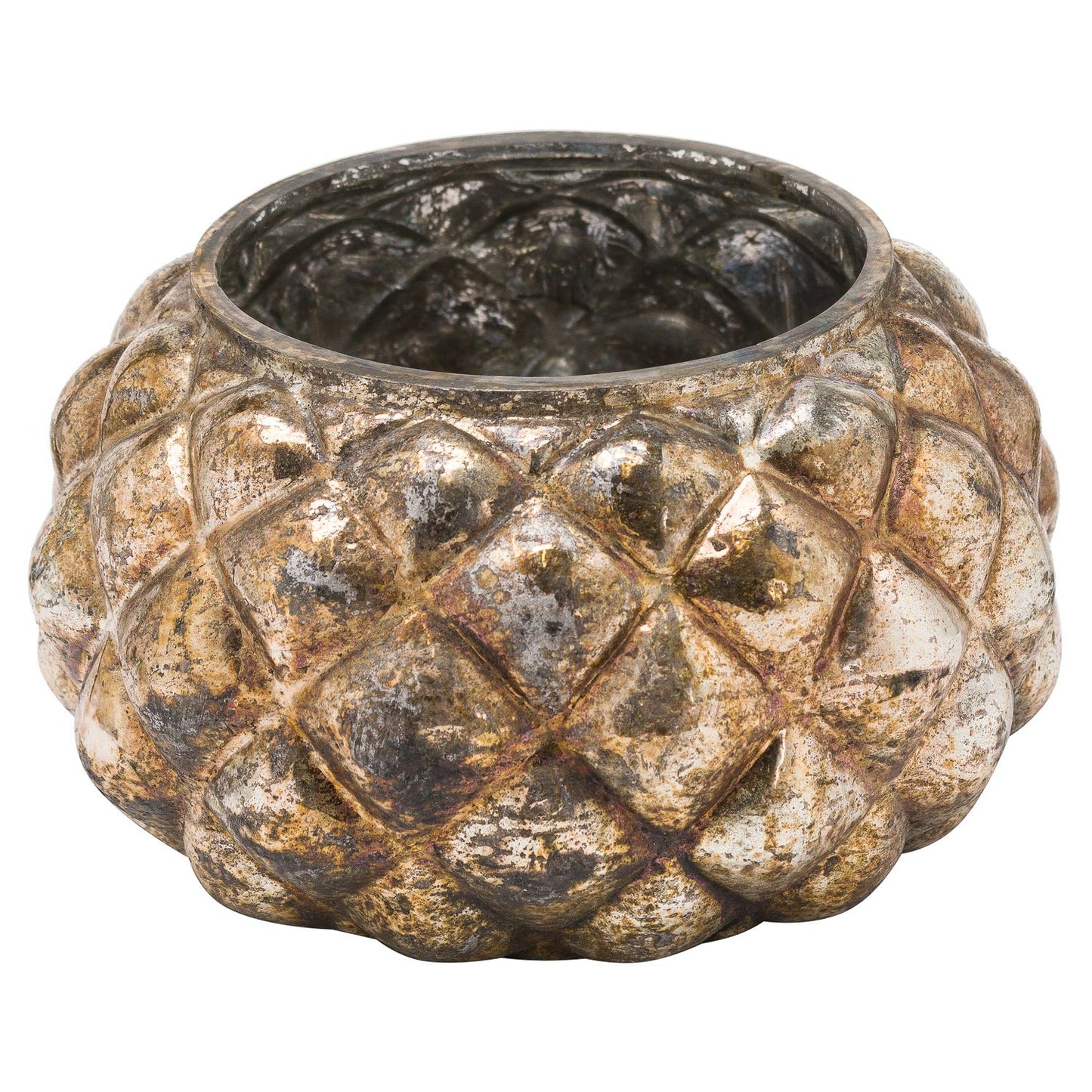 The Noel Collection Small Burnished   Votive Candle Holder