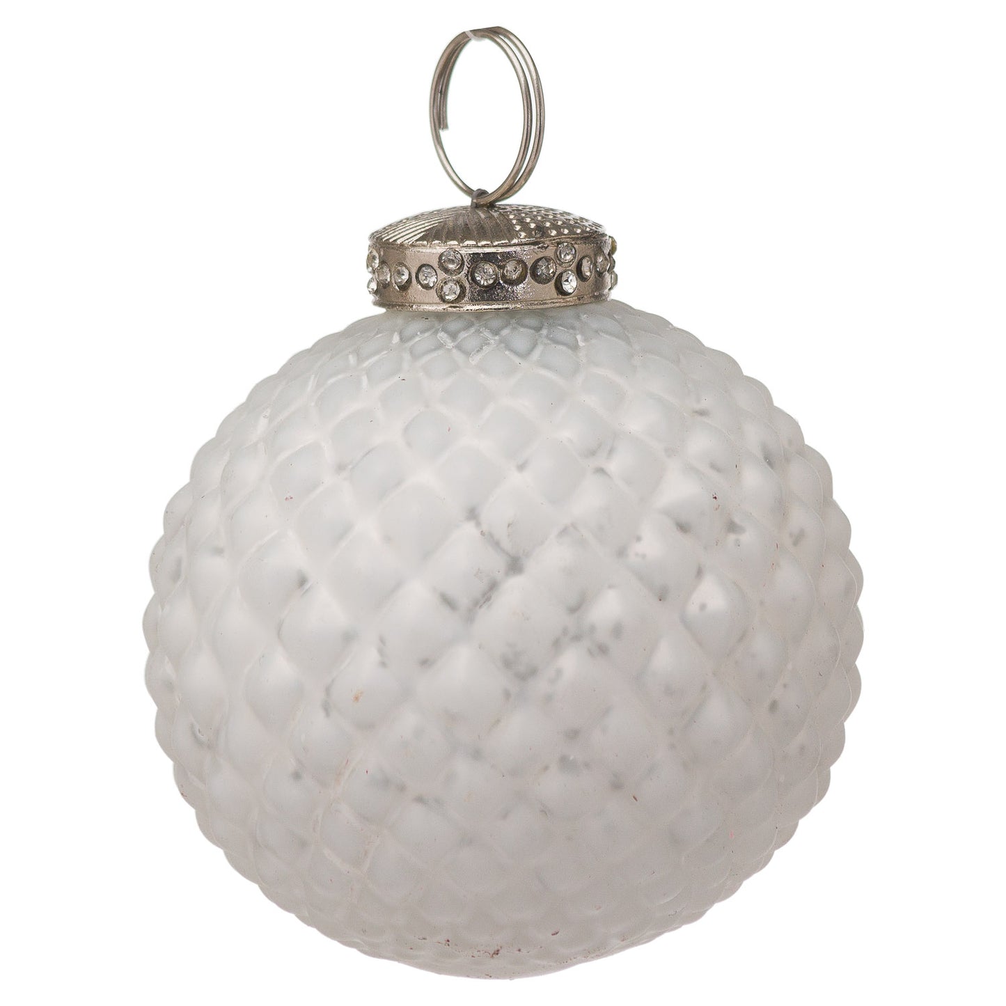 The Noel Collection White Christmas Bauble