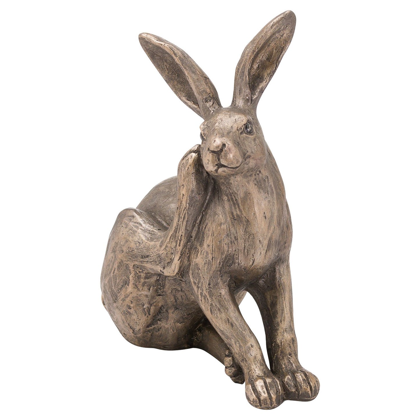 Sitting Bronze Hare Statue