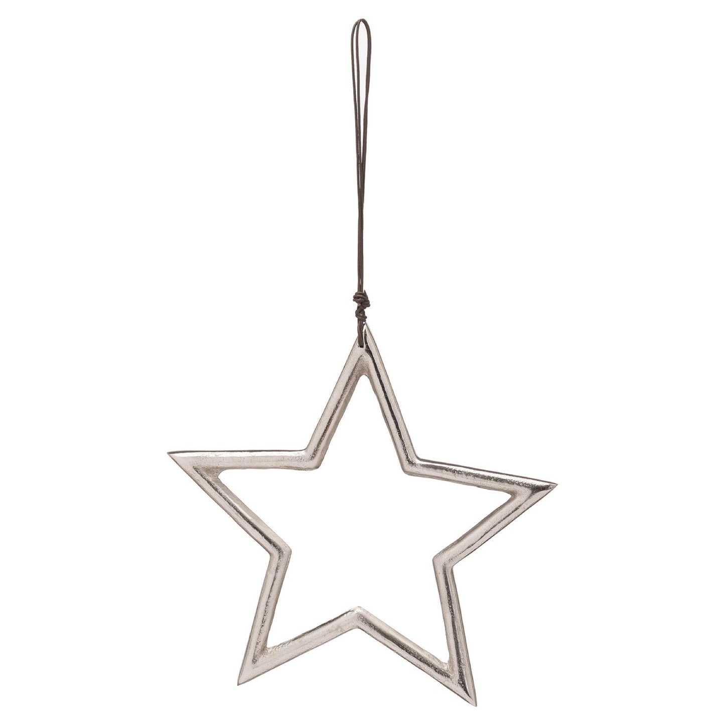 The Noel Collection Hanging Medium Silver Star