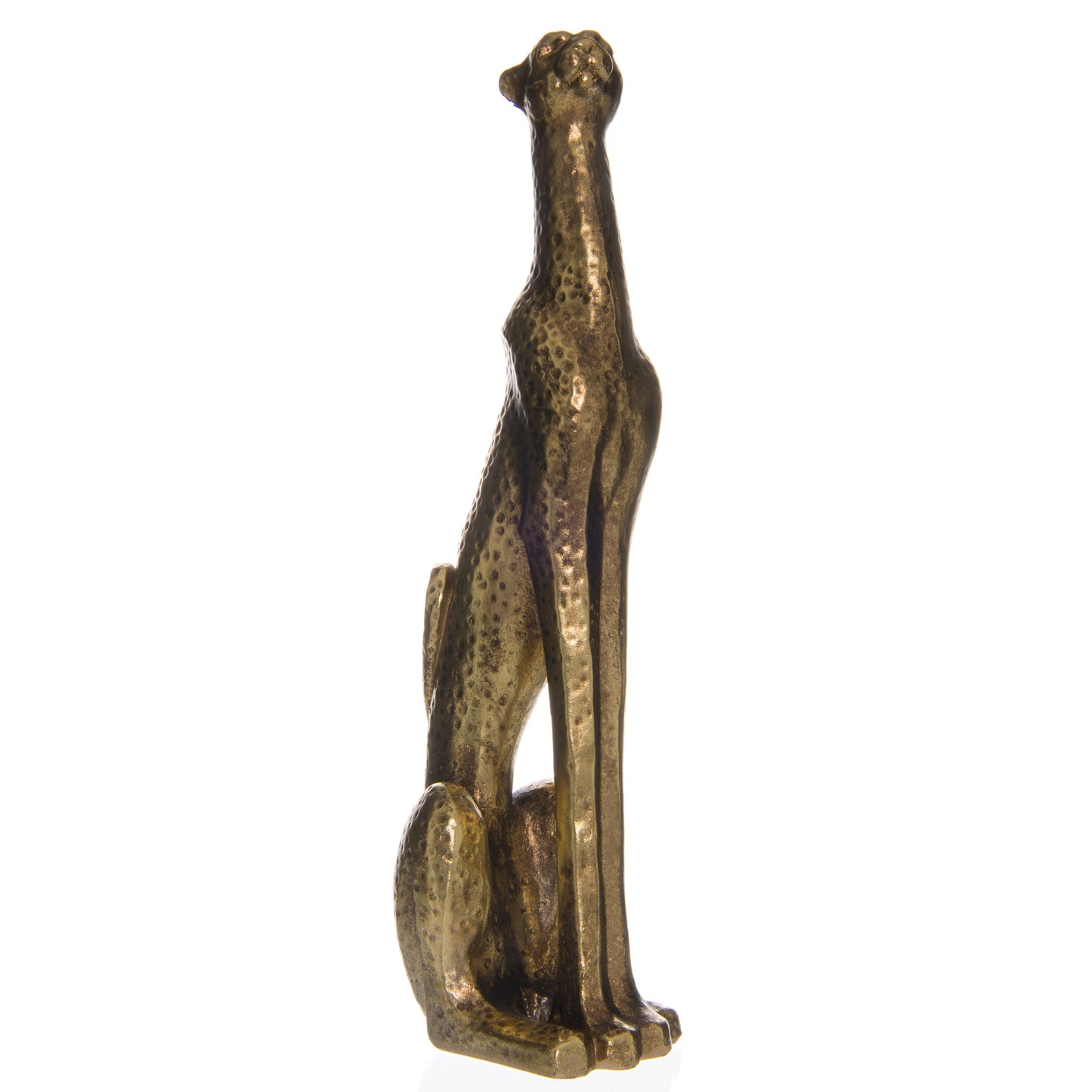 Gold Leopard Standing Ornament