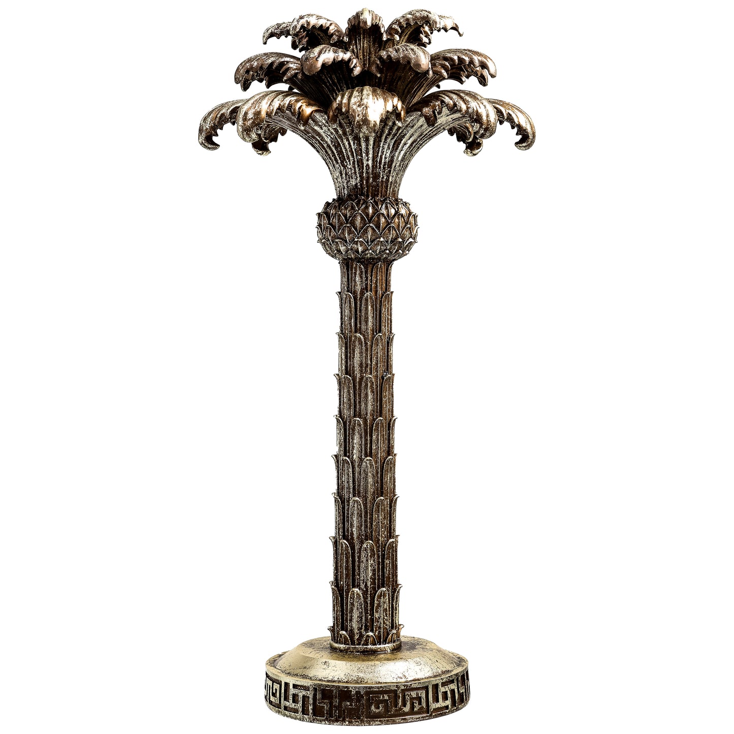 Ornamental Palm Tree Candle Holder