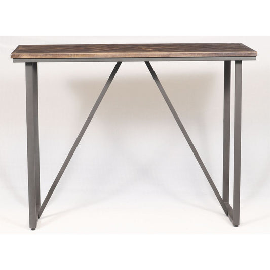 Chair Collection  1.4m Bar Table - Teak & Iron