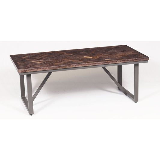 Chair Collection  Coffee Table - Teak & iron