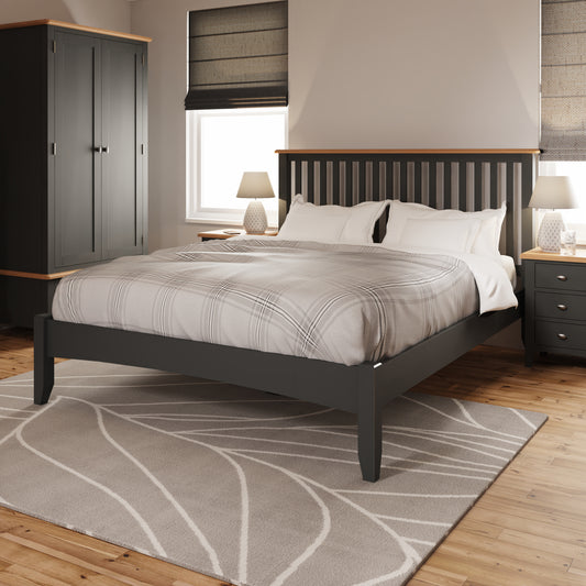 GA Bedroom Grey 5' Bed UK Size