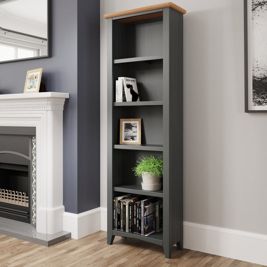 GA Dining & Occasional Grey Large bookcase