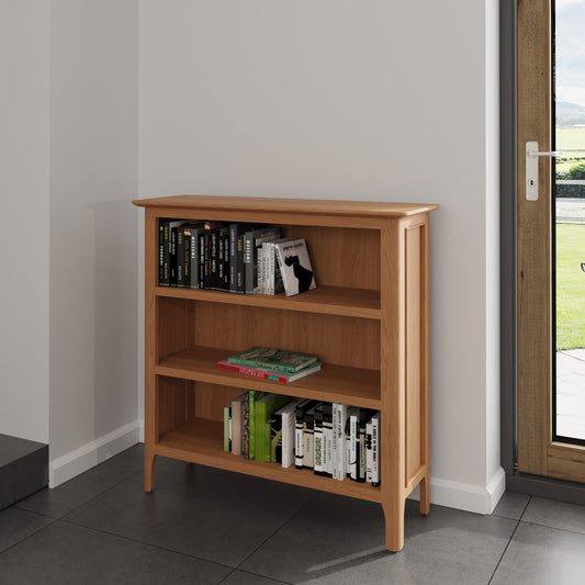 NT Dining Small Wide Bookcase