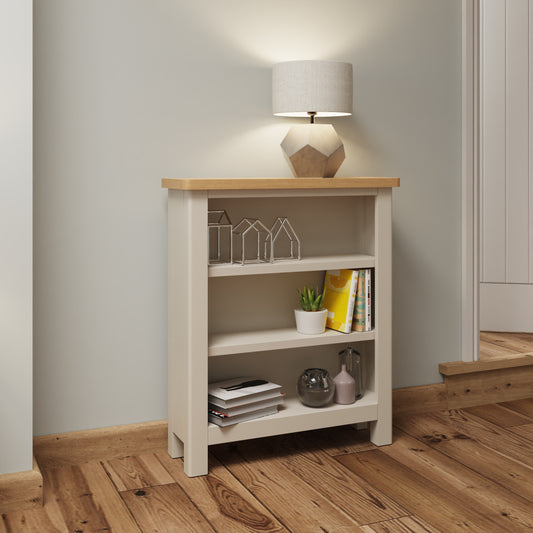 RA Dining Small Wide Bookcase