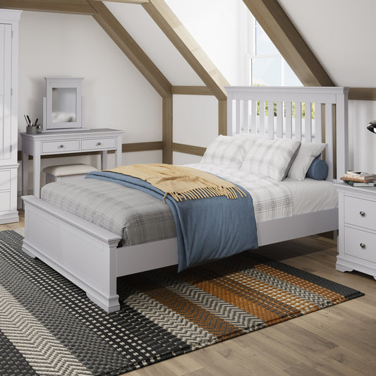 SW Bedroom - Grey 4'6 Bed