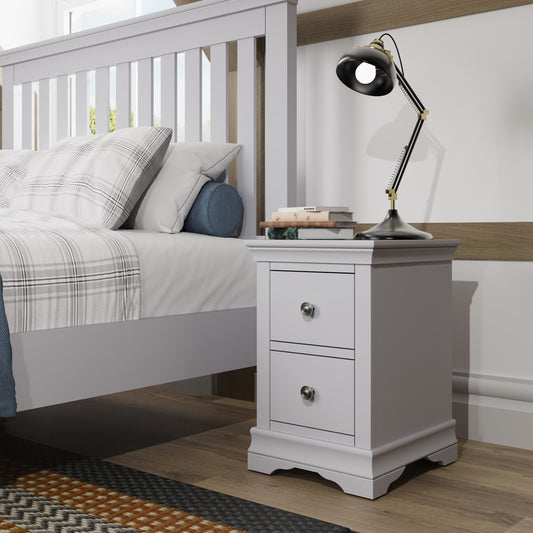 SW Bedroom - Grey Bedside Cabinet