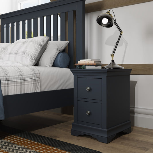 SW Bedroom - Midnight Grey Bedside Cabinet