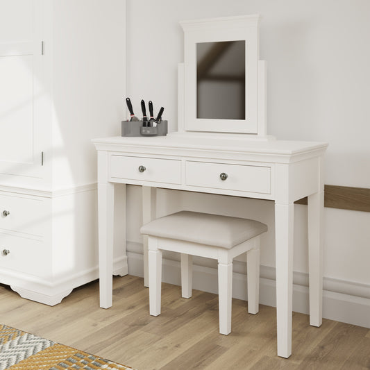 SW Bedroom - White Dressing Table