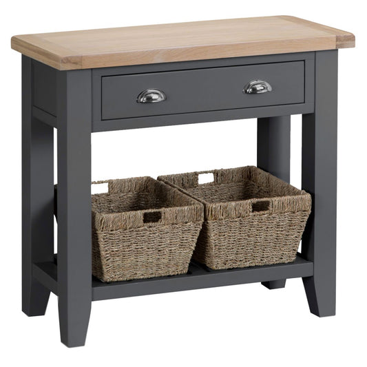 TT Dining-Charcoal Console Table