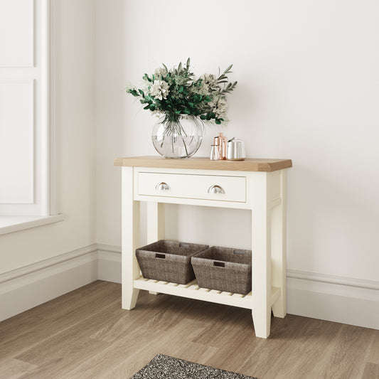 TT Dining-White Console Table