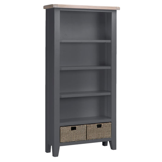 TT Dining-Charcoal Large Bookcase