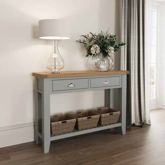 TT Dining-Grey Large Console Table
