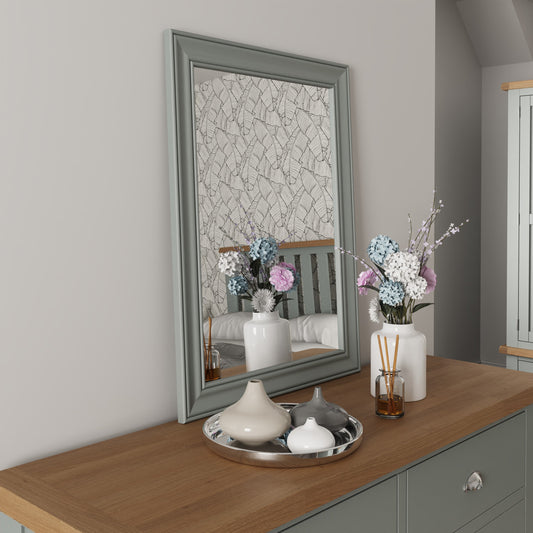 TT Bedroom-Grey Small Wall Mirror